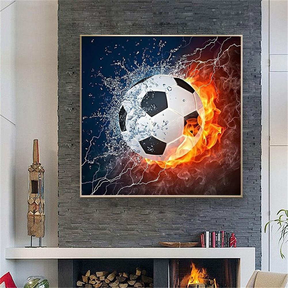 Diamond Painting - Full Round - Football B