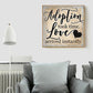 Diamond Painting - Full Round - Adoption & Love