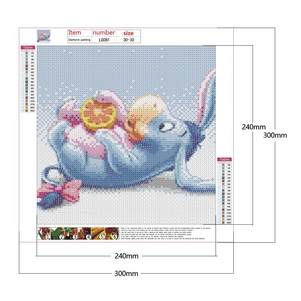 Diamond Painting - Full Round - Eeyore
