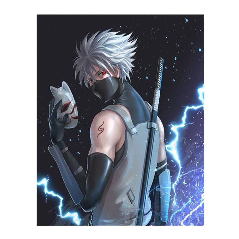 11ct Stamped Cross Stitch Naruto Quilting Fabric (48*65cm)
