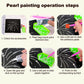 DIY Pearl Painting With Frame - Handmade Self-Adhesive Pearls - Mandala (27*27cm) A