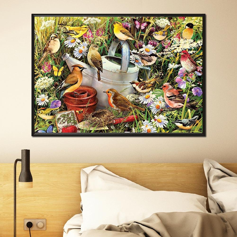 Diamond Painting - Full Round - Countryside Bird