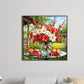 Diamond Painting - Full Round / Square - Flower Bouquet Vase