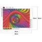 Diamond Painting - Full Round - Colorful Screw Thread