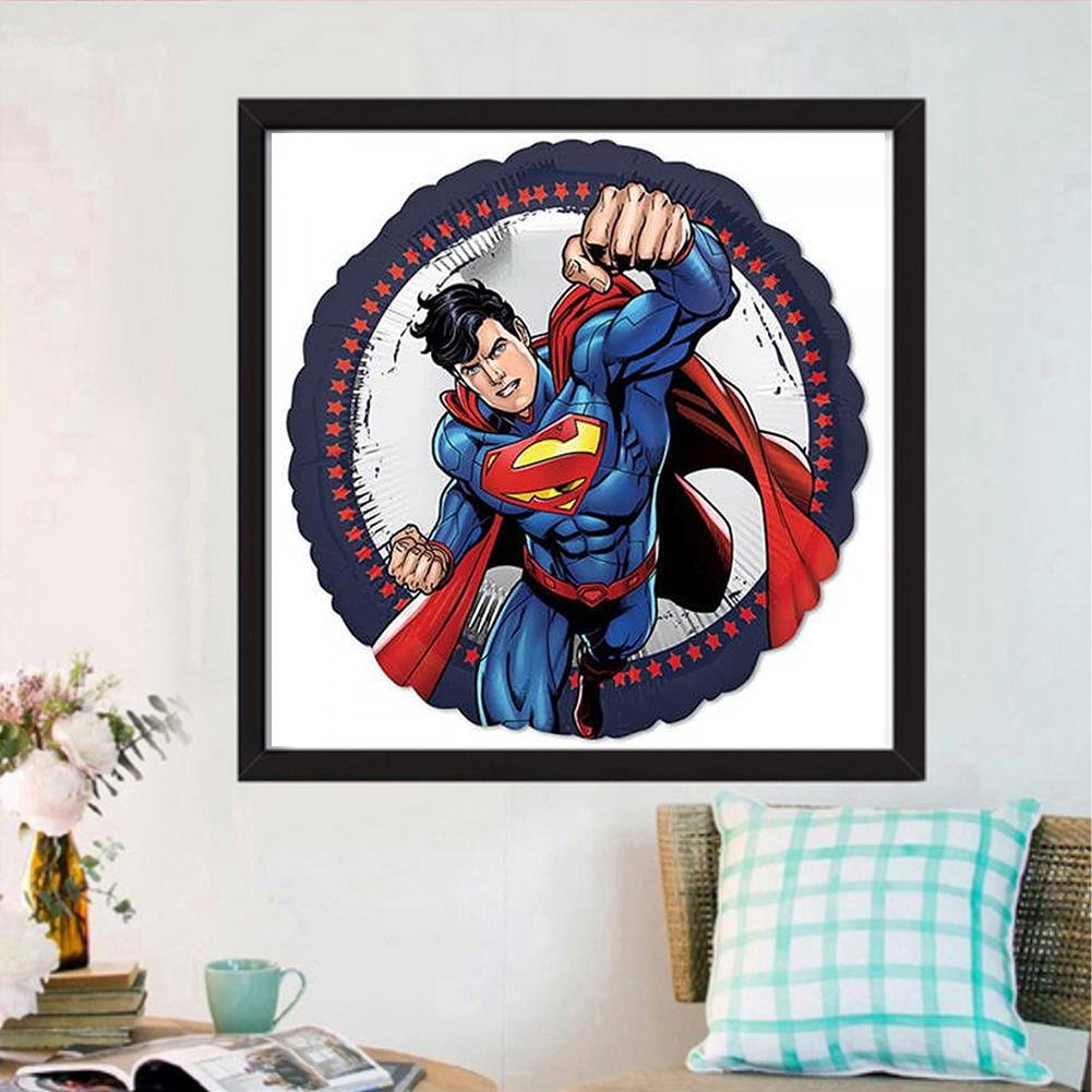 Diamond Painting - Full Round - Superman A