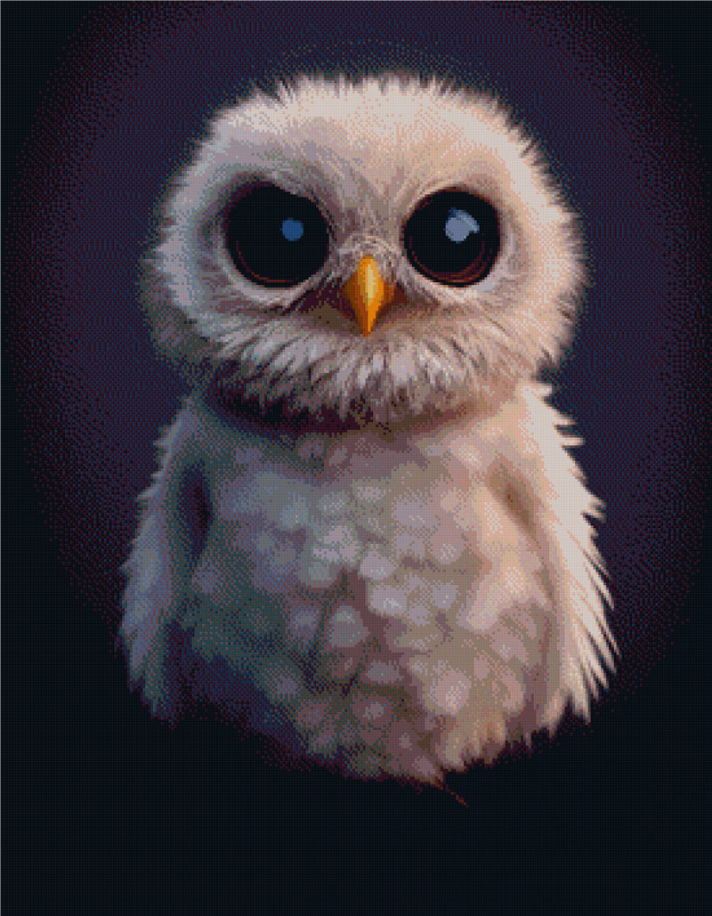 Owl Full Drill 5D Diamond Painting Kit