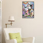 5D DIY Diamond Painting Kit - Full Round - 2 Cats/Kittens