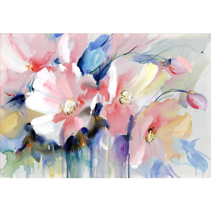 Paint By Number Artwork for Beginners Flower Cluster Oil Coloring Picture