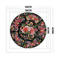 11CT Stamped Cross Stitch - Retro Flower (40*40cm)