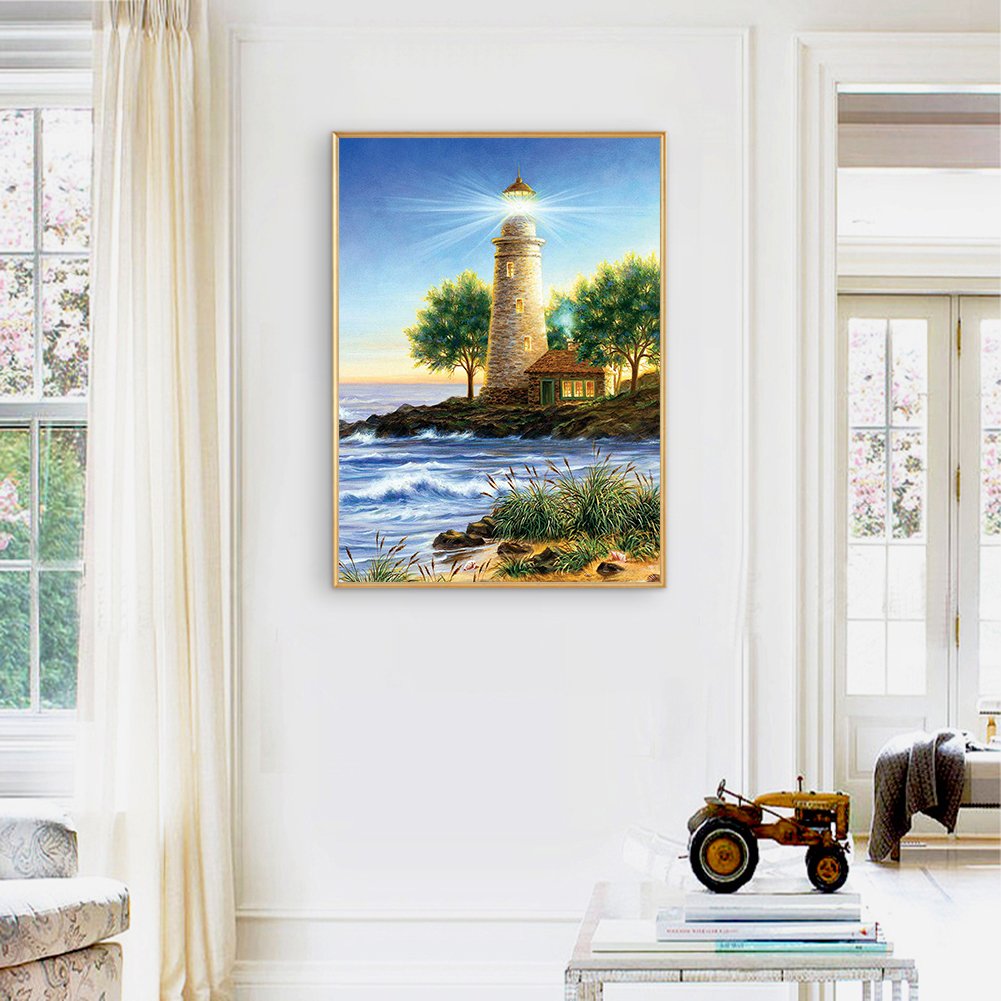 Diamond Painting - Full Round - Lighthouse E