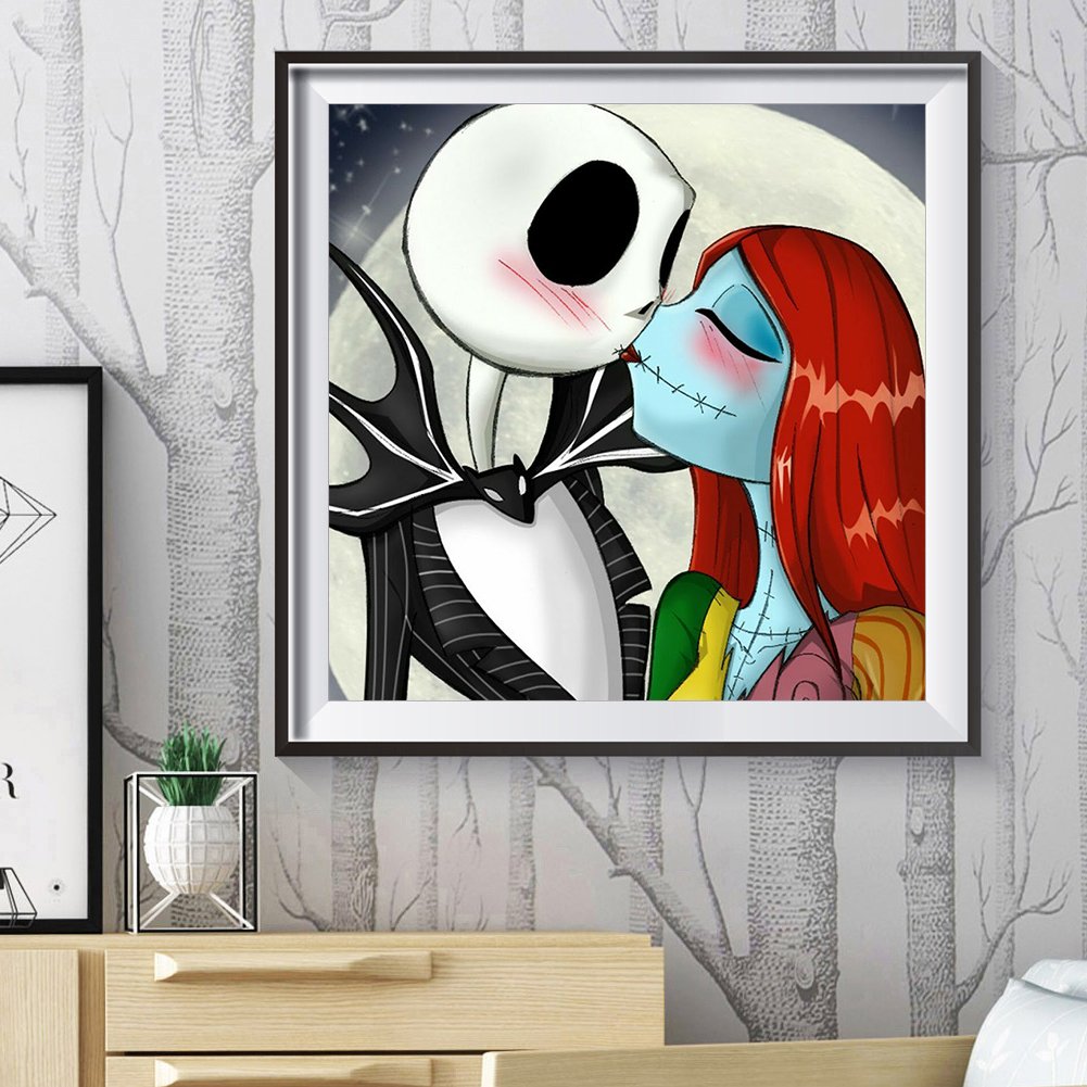 Diamond Painting - Full Round - Jack & Sally A