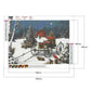Diamond Painting - Full Round - Christmas Carriage