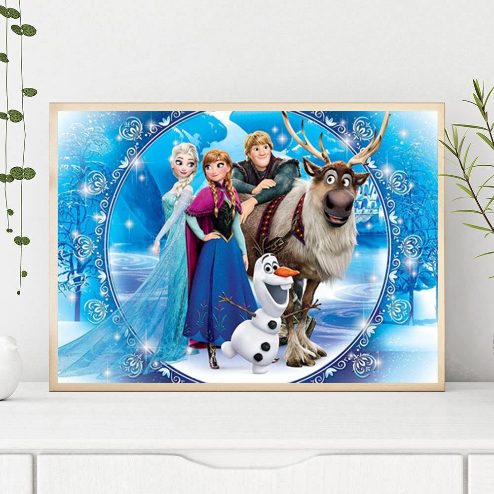 Diamond Painting - Full Round / Square - Frozen Princess