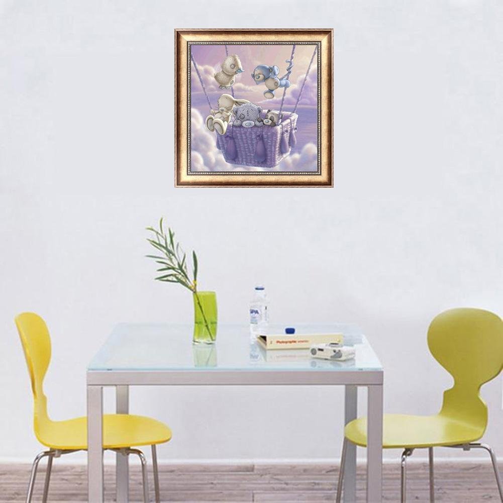Diamond Painting - Partial Round - Bear D