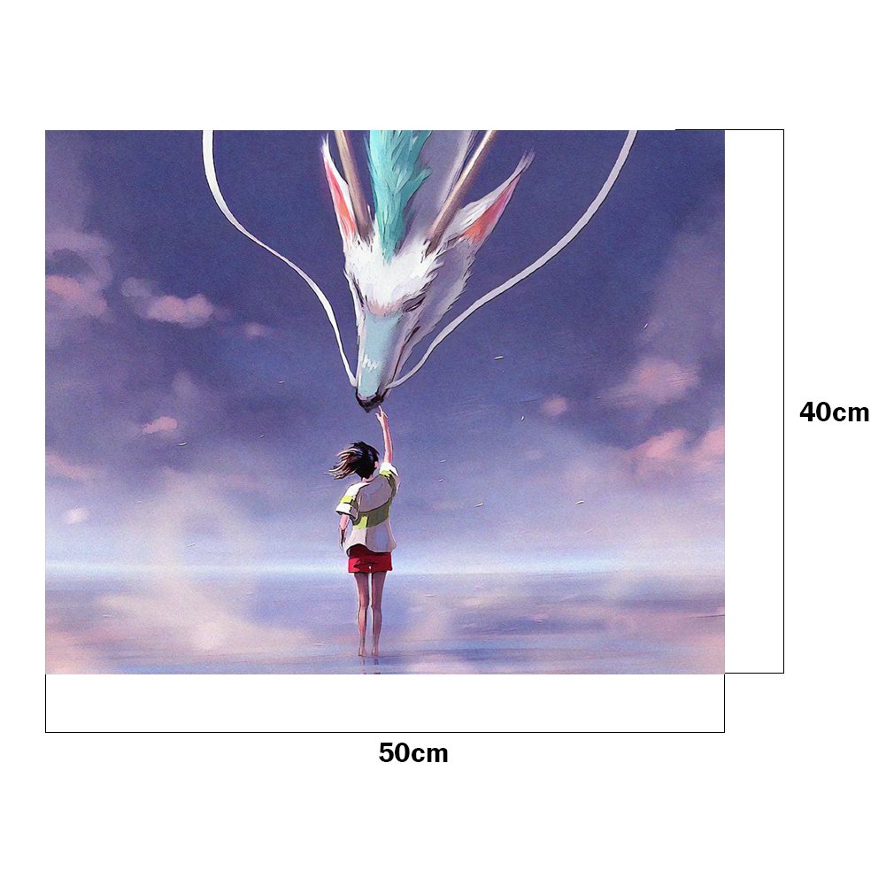 Paint By Number - Oil Painting - Spirited Away (50*40cm)