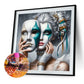 Diamond Painting - Full Round / Square - Clown Face Mask