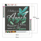 5D DIY Diamond Painting Kit - Full Round - Angel Dragonfly