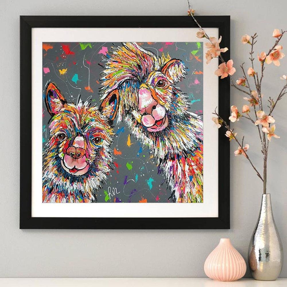 Diamond Painting - Full Round - Colorful Camel