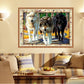 Diamond Painting - Full Round - Three Wolves