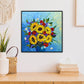 11ct Stamped Cross Stitch - Flower (36*36cm) B