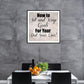Diamond Painting - Full Round - English Quote