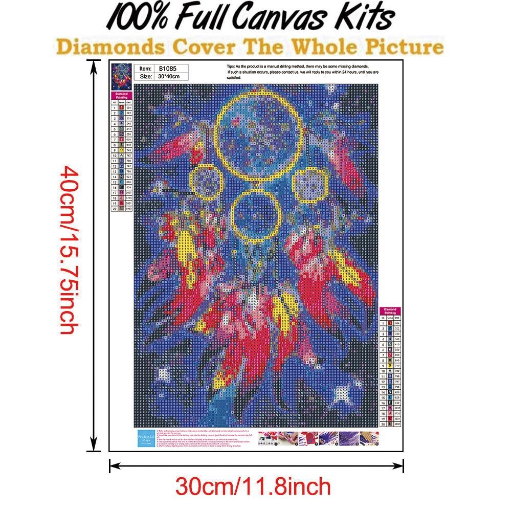 Diamond Painting - Full Round - Dream Catcher D