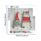 Gnome With Christmas Gifts Box Diamond Painting Canvas Size