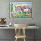 Diamond Painting - Full Round - Pink Horse Unicorn