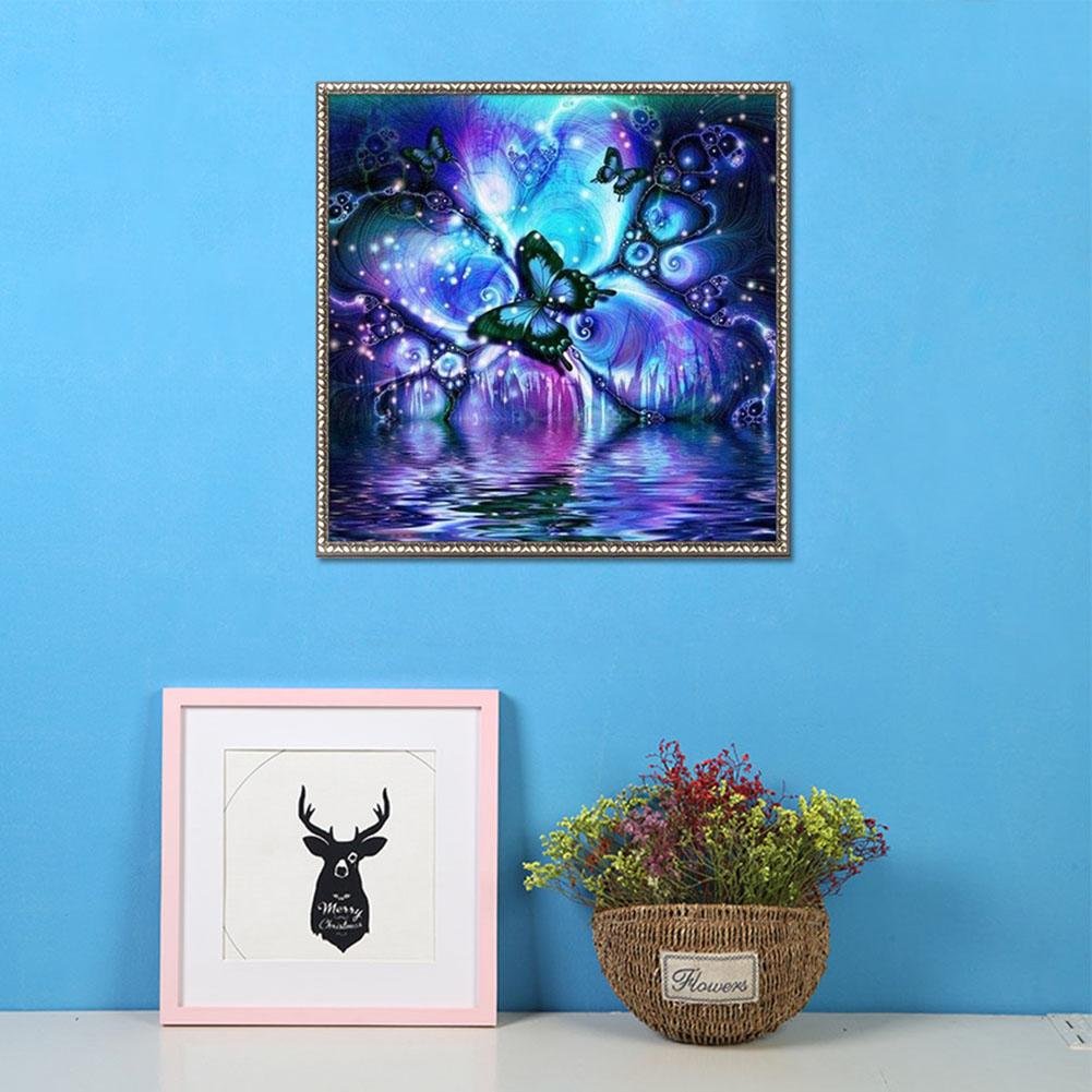 Diamond Painting - Full Round - Butterfly H