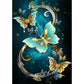 Butterfly Round Diamond Beads Art Painting