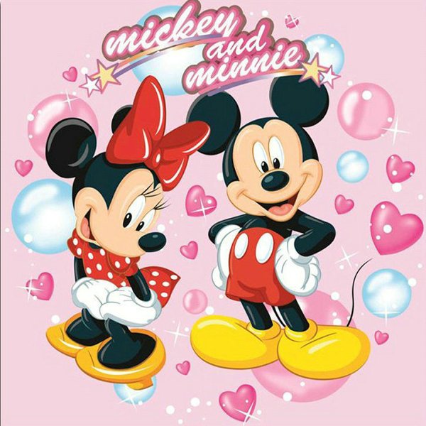 Diamond Paintings Art Full Drill Mickey & Minnie