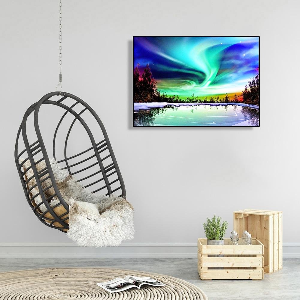 Diamond Painting - Full Round - Fantasy Aurora