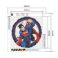 Diamond Painting - Full Round - Superman A