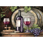 5D Diy Diamond Painting Kit Full Round Beads Wine Glass