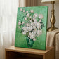 DIY Pearl Painting With Frame - Handmade Self-Adhesive Pearls - Rose (40*50cm) A