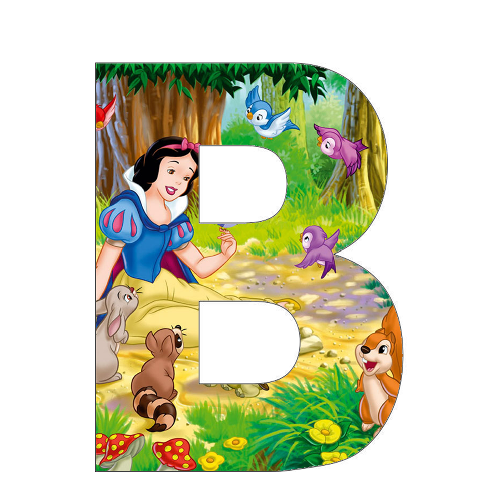 Diamond Paintings Art Full Drill Letter Snow White