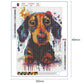 Diamond Painting - Full Round - Dog 17