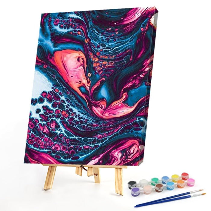 Acrylic Paint on Canvas Picture Drawing Home Room Decoration