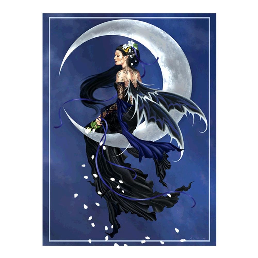 Diamond Painting Partial Round Gothic Beauty