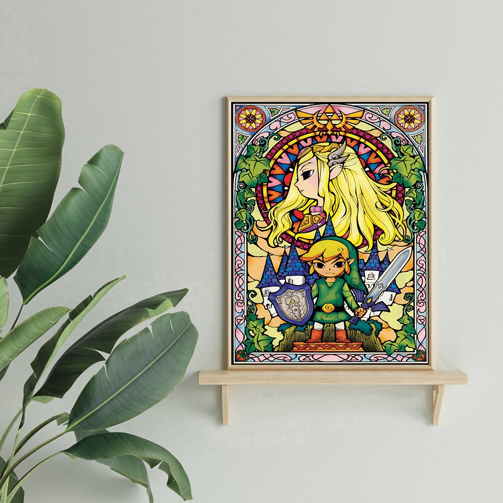 Diamond Painting - Full Round -  Legend of Zelda