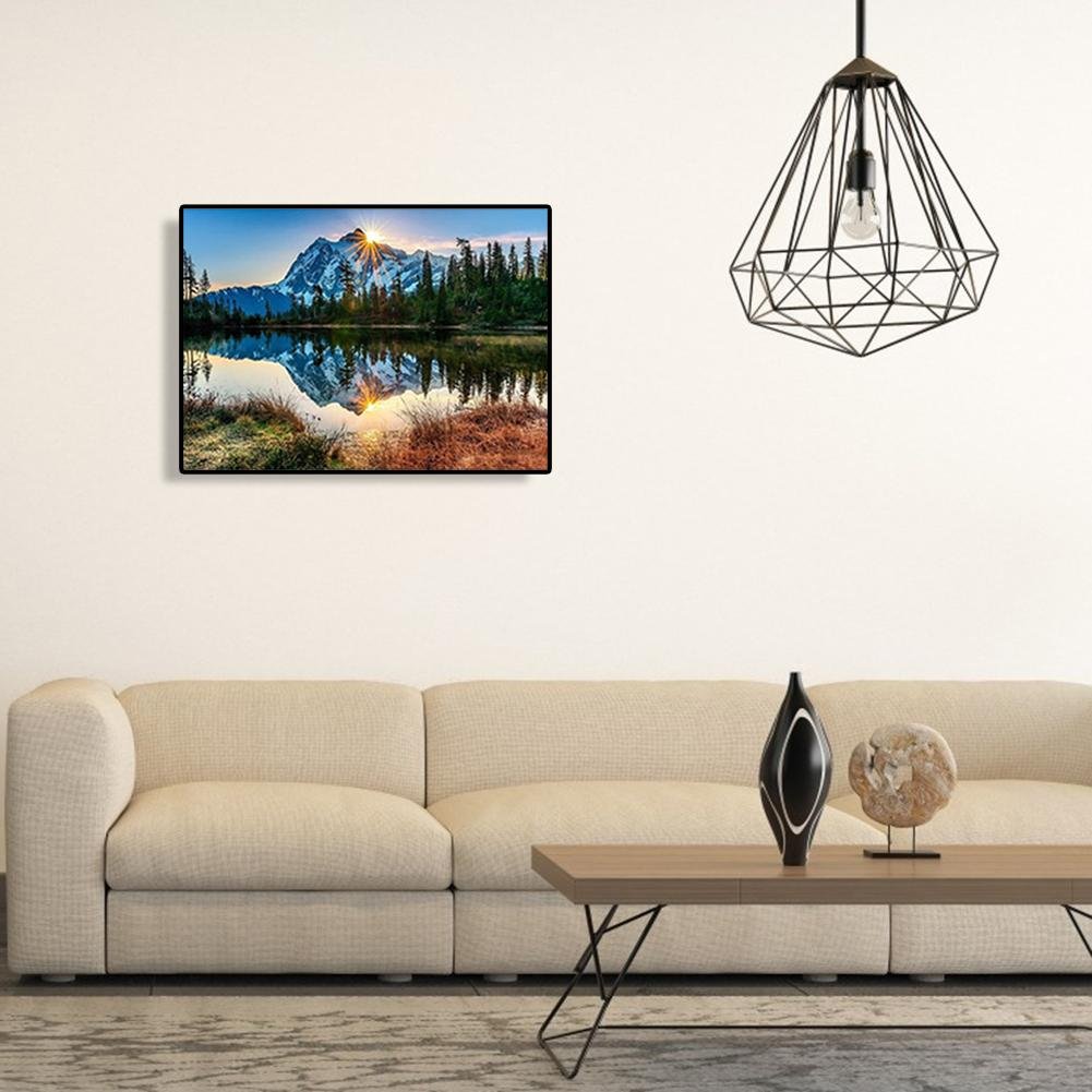 Paint By Number - Oil Painting - Snow Mountain (40*50cm) B