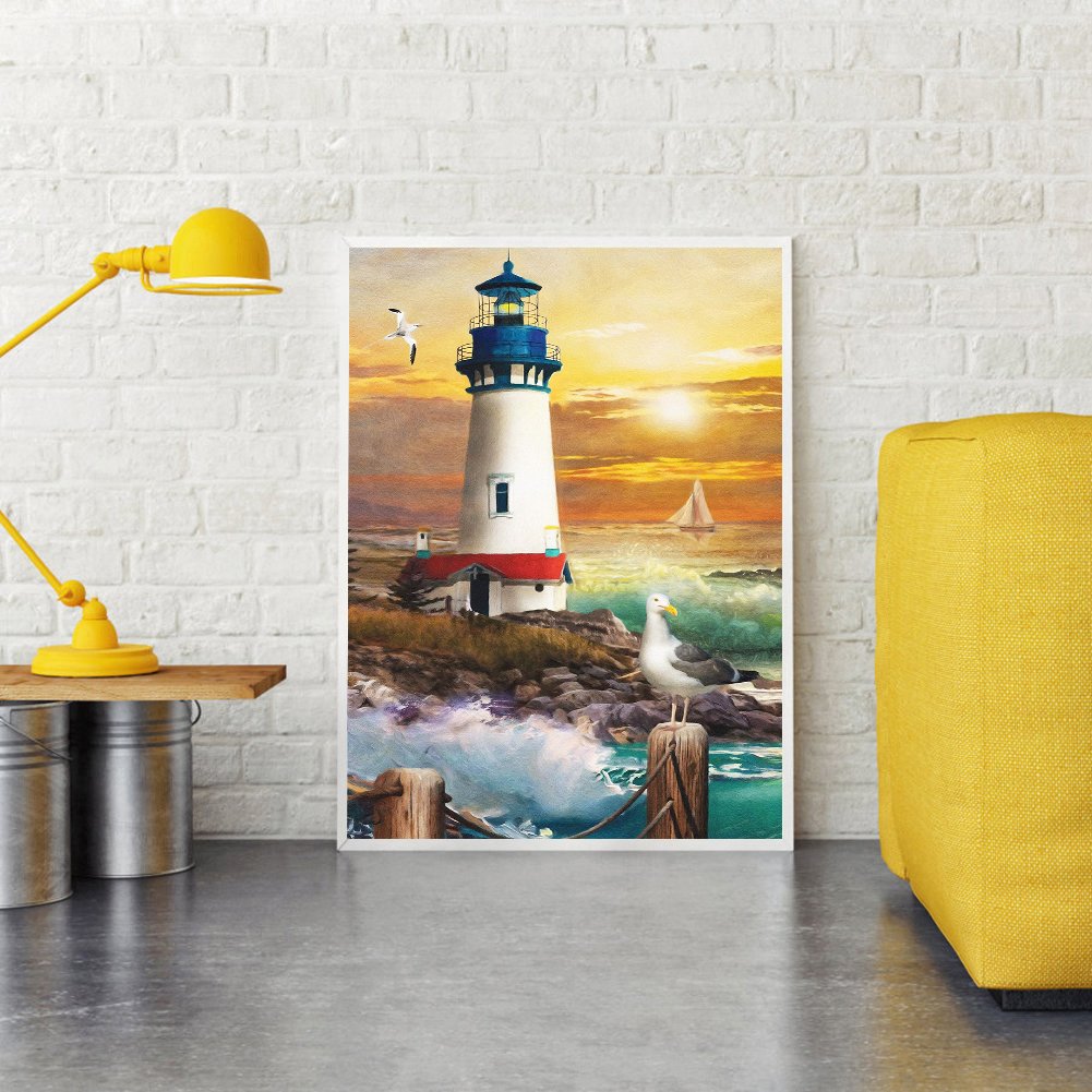 Diamond Painting - Full Round - Lighthouse G