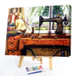 Paint By Number - Oil Painting - Sewing Machine(50*40cm) B