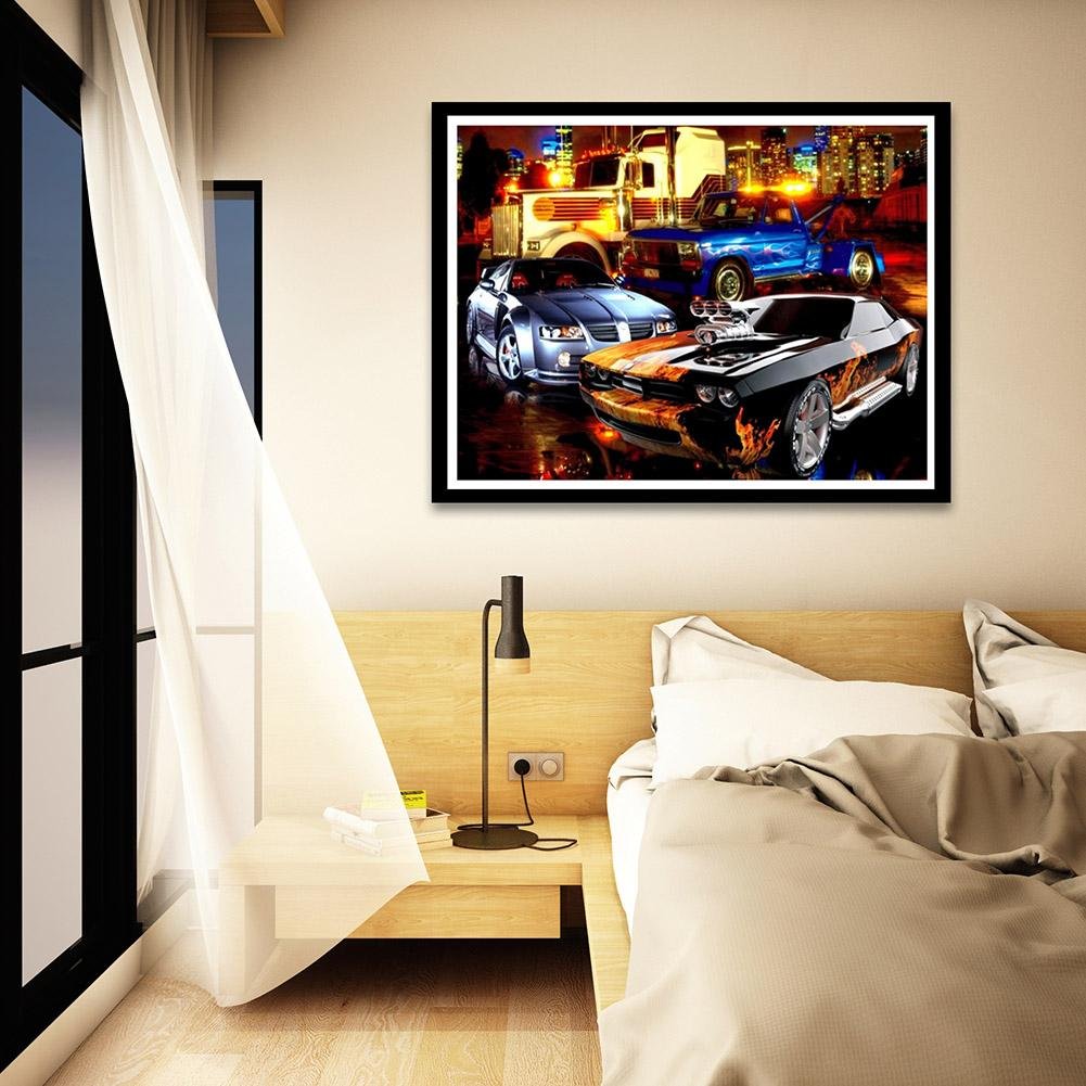 Diamond Painting - Full Round - Cars A