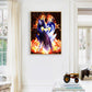 Diamond Painting - Full Round - Fire Dragon