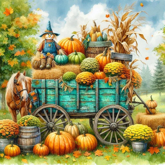 Diamond Painting - Full Round / Square - Autumn Harvest