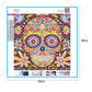 5D DIY Diamond Painting Kit - Full Round - Colorful Skull