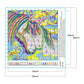 11CT Stamped Cross Stitch - Unicorn(36*36CM)