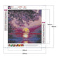 Diamond Painting - Full Round - Rising Moon A