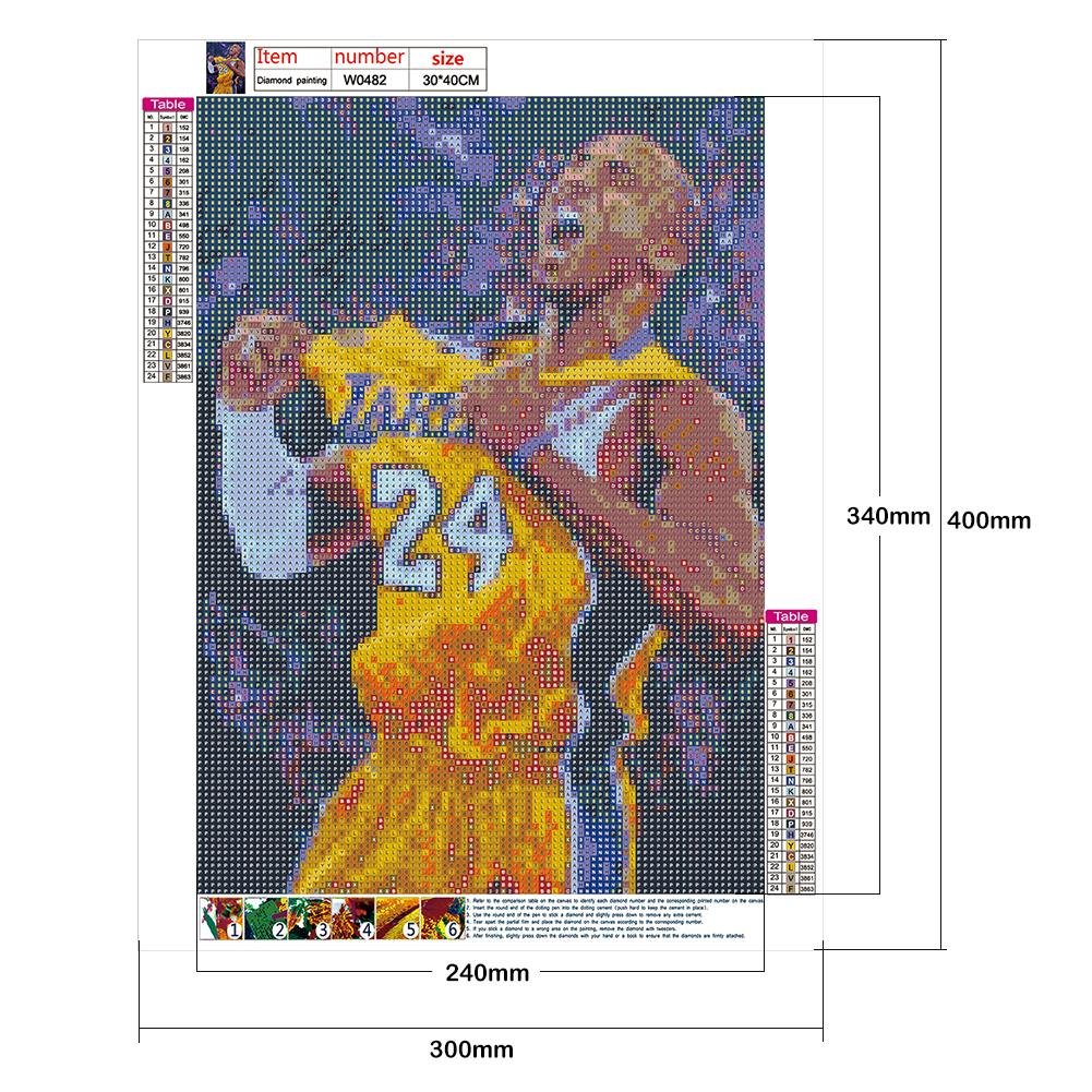 Diamond Painting - Full Round - Kobe A